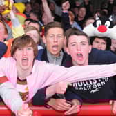 Doncaster fans celebrate at the final whistle (photo by Mike Hewitt/Getty Images).