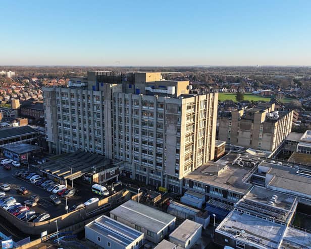 Doncaster Royal Infirmary.
