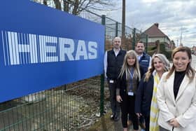 Back to front - Richard Birkinshaw, Rob Flynn, Jacqui Richardson, Antonia Jeffers and Sally Jameson MP.