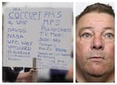 Peter Lynch died in jail after being convicted over his part in a riot at a hotel housing asylum seekers.