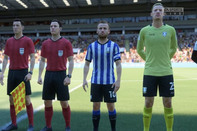 Barry Bannan dons the captain's armband in FIFA 21 for the Owls, as per Garry Monk's decision at the start of the season.