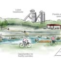 Plans for some of the projects which will arise from Stainforth's Towns Fund allocation