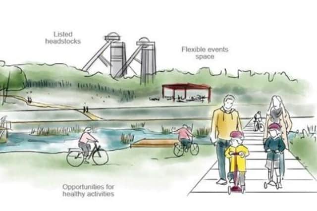 Plans for some of the projects which will arise from Stainforth's Towns Fund allocation