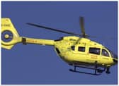 The air ambulance has been at the scene this afternoon in Balby.