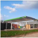 Work is progressing on the new Asda unit near to Sandall Park.