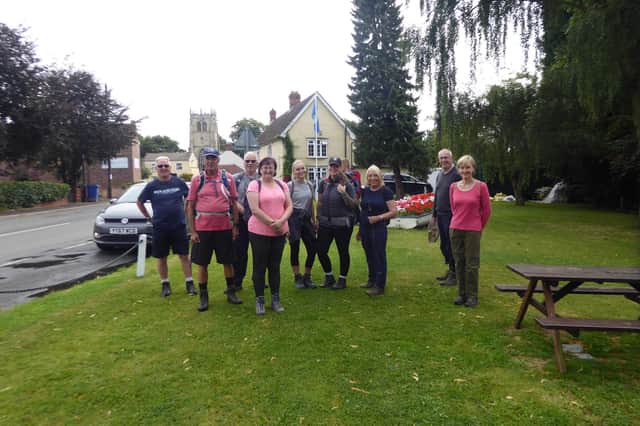Today's walk started at Fishlake Village Green