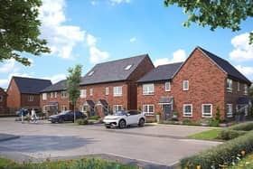 The new Hazel Grove development in Carcroft.