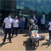 More than 300 patients in Doncaster have been allowed home after coronavirus treatment.