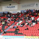 Rovers fans returned to the Keepmoat Stadium for the 3-2 defeat to Newcastle.