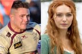 Ex-Doncaster Knights star WIl Owen and actress Eleanor Tomlinson are expecting their first child.