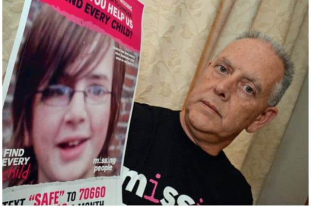 Kevin Gosden has never given up hope of finding missing son Andrew.