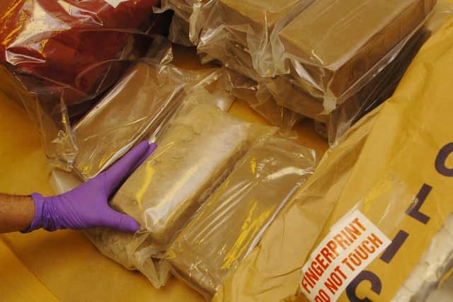 Home Office figures show 2.1kg of cocaine were seized by South Yorkshire Police