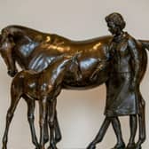 The statue of the Queen was sold for more than £173,000.