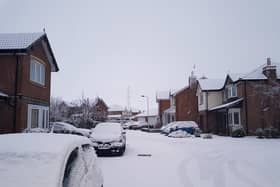 Snow is affecting buses in South Yorkshire this morning