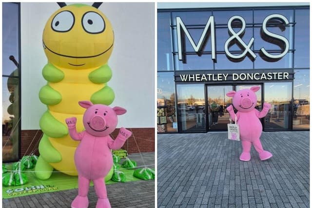 Der neue M&S-Store in Doncaster ist jetzt vollständig geöffnet ...