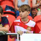 Quid-a-kid for Doncaster Rovers v Cambridge United. Photo: Doncaster Rovers