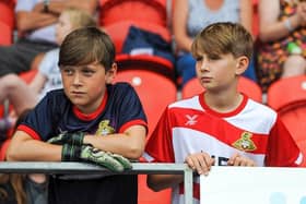 Quid-a-kid for Doncaster Rovers v Cambridge United. Photo: Doncaster Rovers