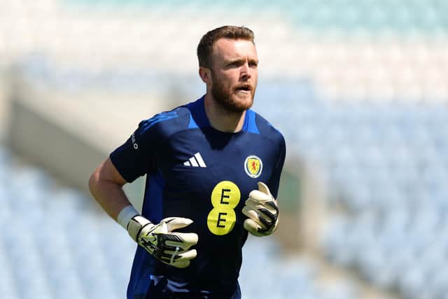 Scotland international Zander Clark. (Photo by Fran Santiago/Getty Images)