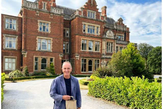 Grand Designs host Kevin McCloud at Doncaster's Rossington Hall. (Photo: Rossington Hall).
