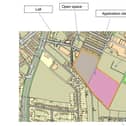 A map of the development site. Credit: Doncaster Council