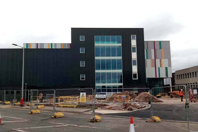 The site of the Doncaster University Technical College, due to be competed in October