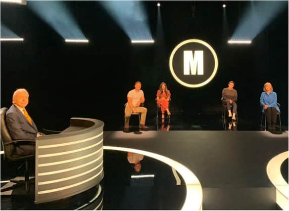 Caroline Flint (far right) will appear on Celebrity Mastermind.