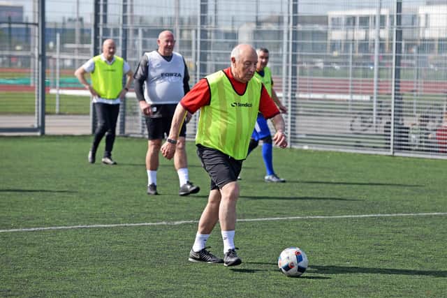 Tony Winstanley, pictured. Picture: NDFP-30-03-21-WalkingFootball 9-NMSY