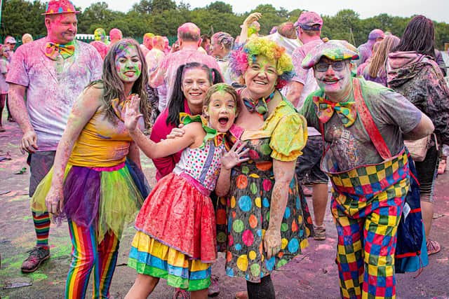 Colourful image from the Recovery Games in 2019