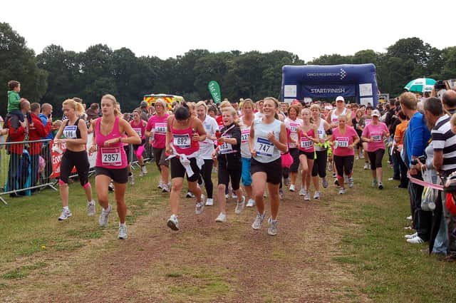 The start of the race in 2010. Can you spot anyone familiar?