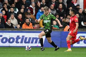 Doncaster Rovers striker George Miller.