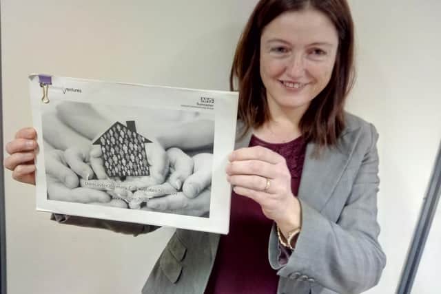 Carolyn Ogle, Associate Director of Primary Care and Commissioning at Doncaster NHS Clincal Commissioning Group, with the Doncaster Primary Care Estates strategy
