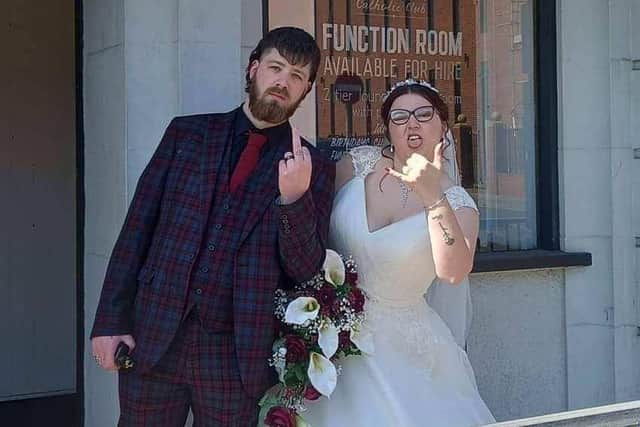 Thomas Wheeler and Capriann Welsh married amidst an impending court case and conviction for child cruelty. (Photo: Facebook).