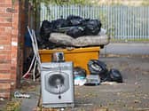 Flytipping in Doncaster off Flowitt Street, Hexthorpe. Picture: Marie Caley