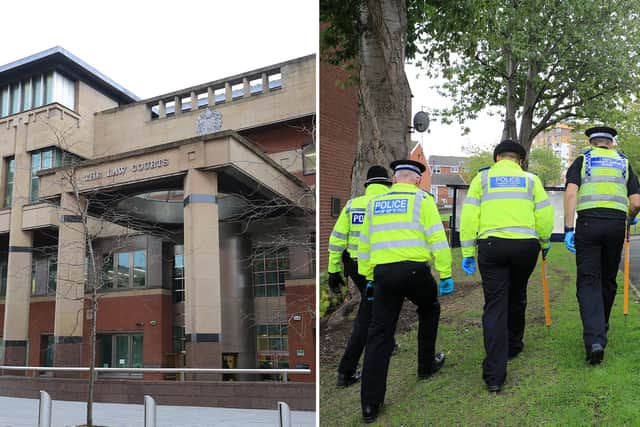 Sheffield Crown Court, pictured, has heard how police brought a South Yorkshire drugs gang to justice after they had been linked to the production of cannabis across a string of harvests.