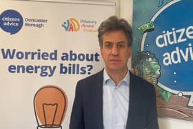MP Ed Miliband during his visit