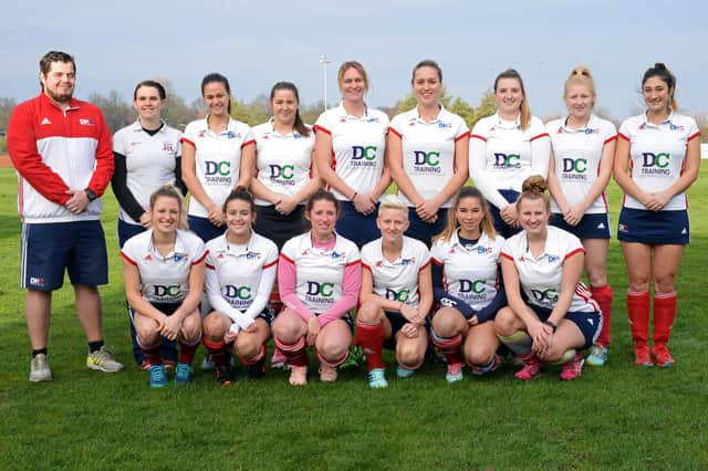 Doncaster Hockey Club ladies first team.