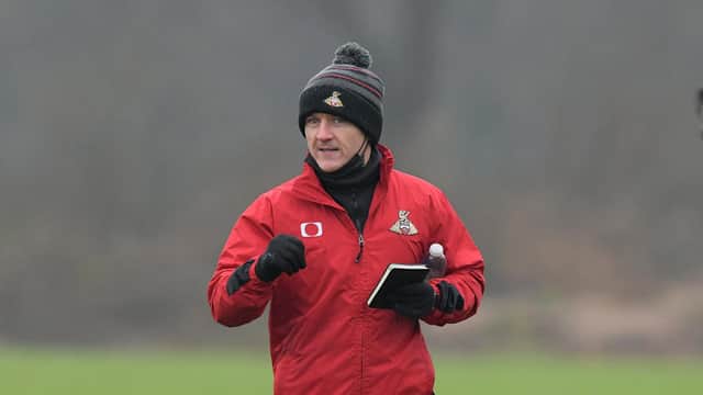 Gary McSheffrey on the training ground at Cantley Park