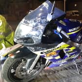 The rider was held and the bike seized by police in Doncaster.