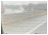 Fire crews are at the scene on the M18.  (Photo: Eleanor Bedford).