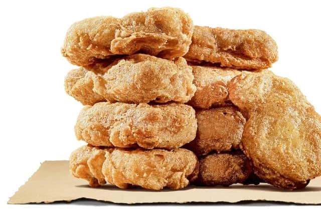 Pick up your free vegan nuggets on Monday only