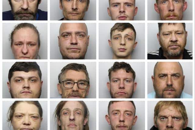 Over 20 people jailed for 57 years after 18-month operation targeting Doncaster drug dealers.