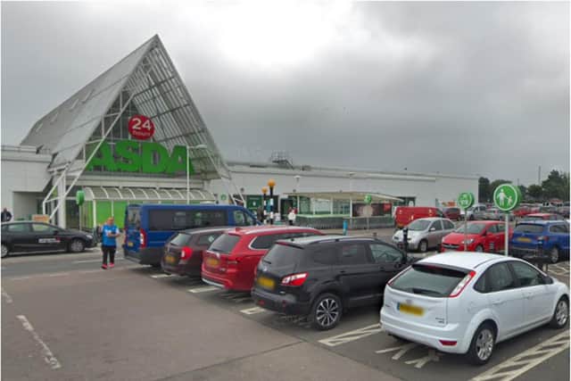 Asda at Doncaster Lakeside.