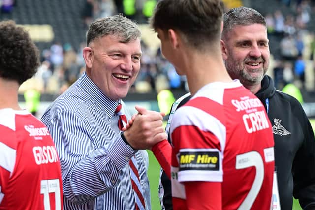Rovers' long-serving CEO, Gavin Baldwin.