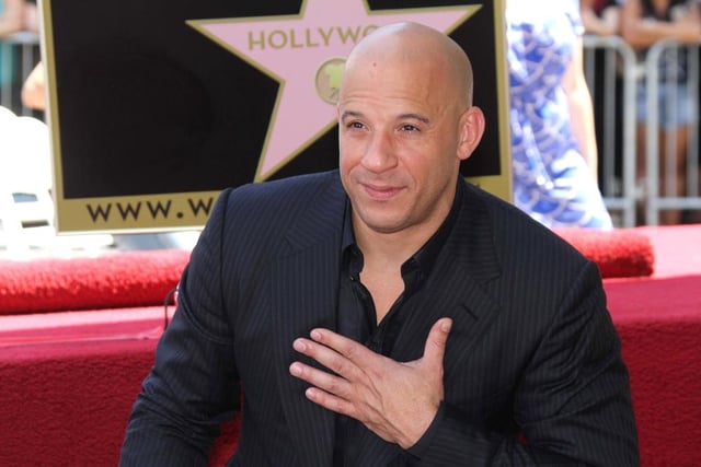 Vin Diesel was ranked as fifth on the list, earning 54m USD (Photo: Shutterstock)