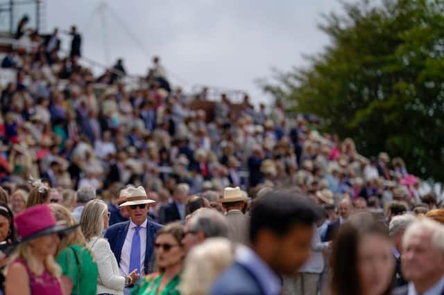 A large crowd was present for day one of Glorious Goodwood. Photo by Alan Crowhurst/Getty Images