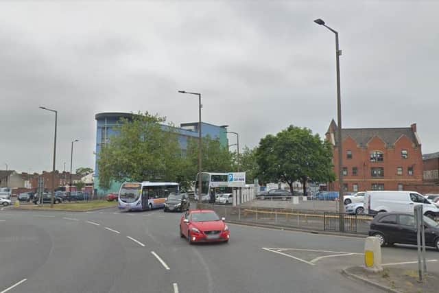 The Cleveland Street roundabout where it was proposed the digital billboard would have been placed