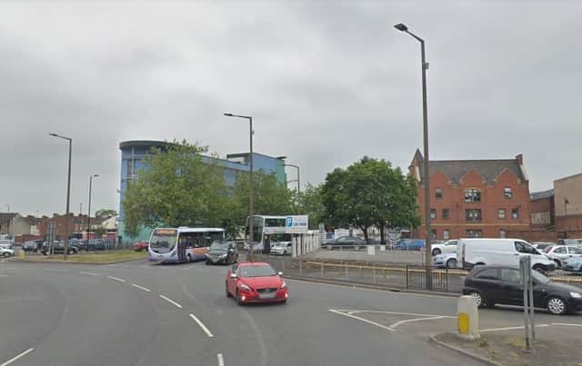 The Cleveland Street roundabout where it was proposed the digital billboard would have been placed