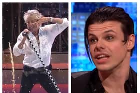 Yungblud has revealed he grew up thinking Rod Stewart was his grandad.
