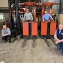 Directors Andrew Scott, Mark Thompson, Jason Mace and Procurement Manager Rick Lyons