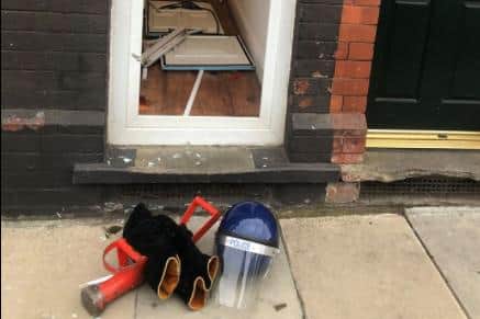 Police raided a house in Hyde Park for drugs. Picture: South Yorkshire Police